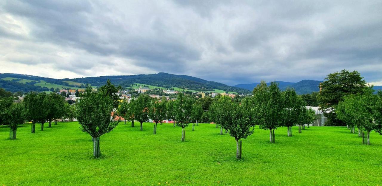 Penzion Stavar Vrbno pod Pradědem Kültér fotó