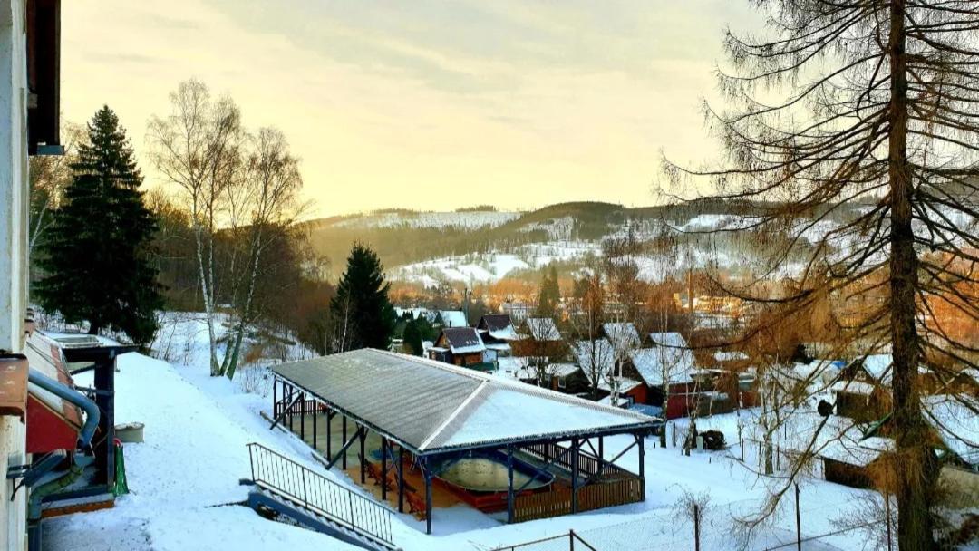 Penzion Stavar Vrbno pod Pradědem Kültér fotó